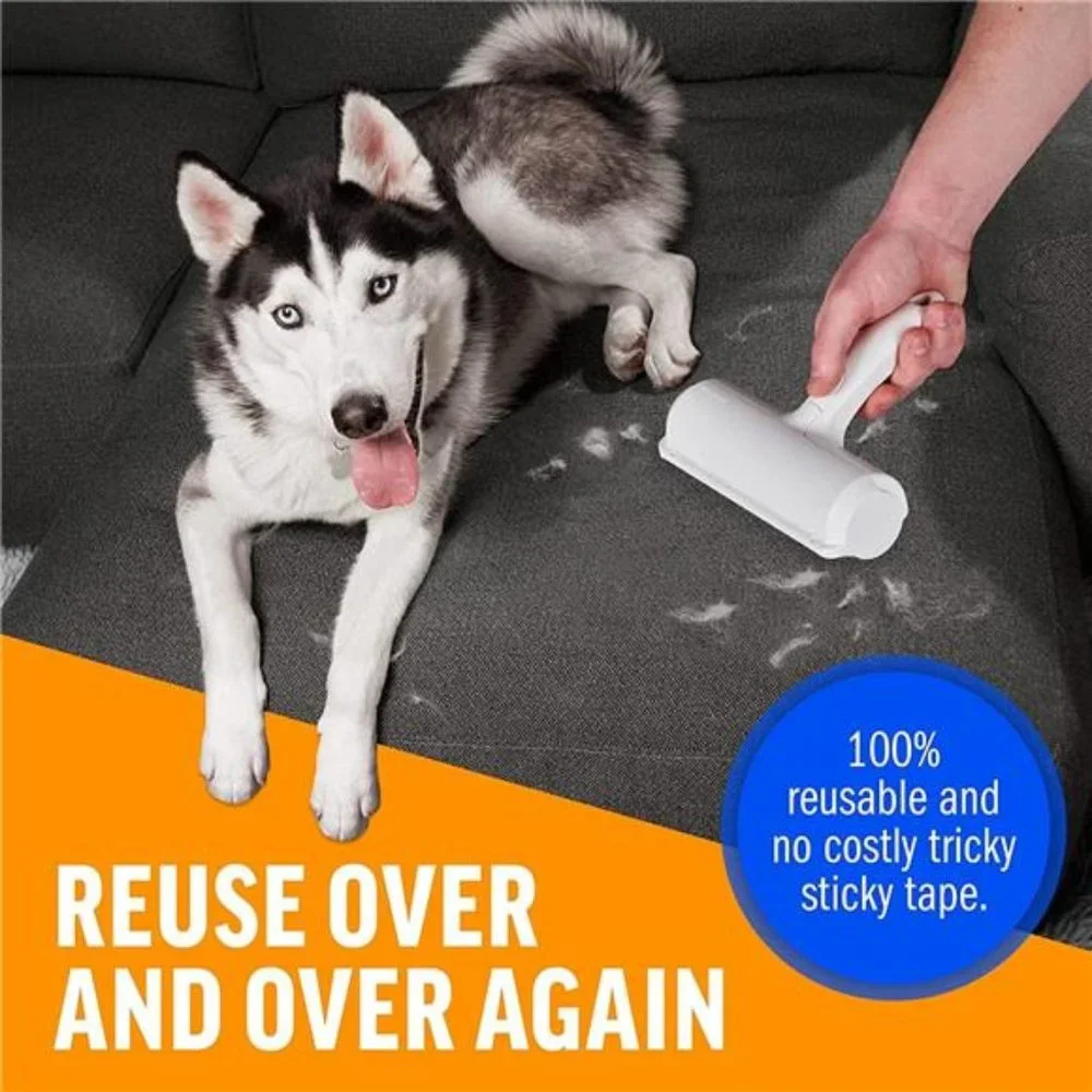 Pet Hair Remover and Reusable Lint Roller - ChomChom Cat and Dog Hair Remover
